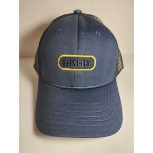 AKHG Duluth Trading Company Low Crown Trucker Snapback Cap Hat Size M/L Navy NWT